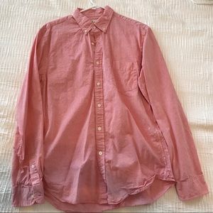 J. Crew Factory Long Sleeve Sunwashed Oxford Shirt